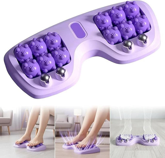 Portable Double Foot Massage Roller